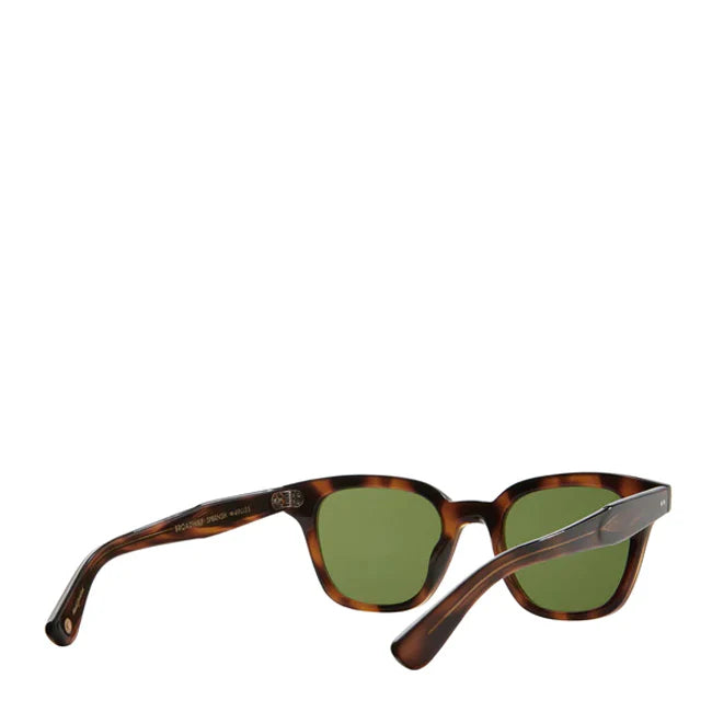 Garrett Leight Broadway 49 Sun Sunglasses Spotted Brown Shell