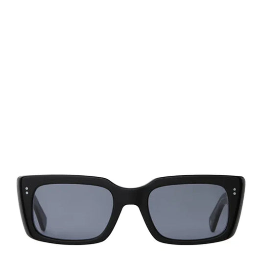 Garrett Leight GL 3030 49 Sunglasses Black/Semi-Flat Navy