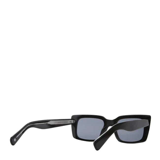 Garrett Leight GL 3030 49 Sunglasses Black/Semi-Flat Navy