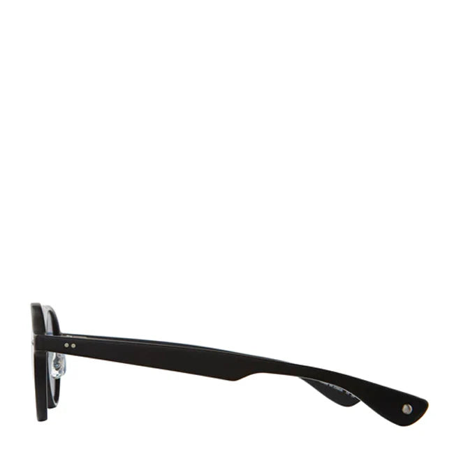 Garrett Leight Lady Eckhart 50 Sunglasses Matte Black/Pacifica