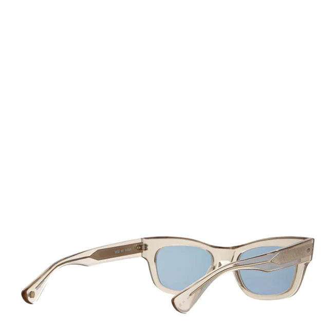 Garrett Leight Woz 49 Sunglasses Brew/Pacifica