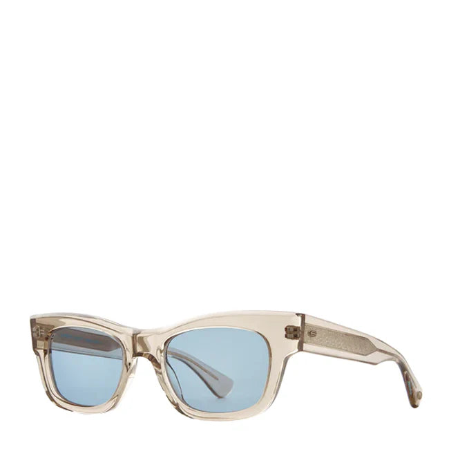 Garrett Leight Woz 49 Sunglasses Brew/Pacifica