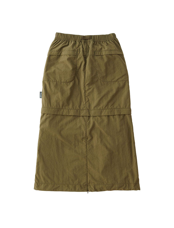 Gramicci Convertible Micro Ripstop Skirt Army Green Gramicci