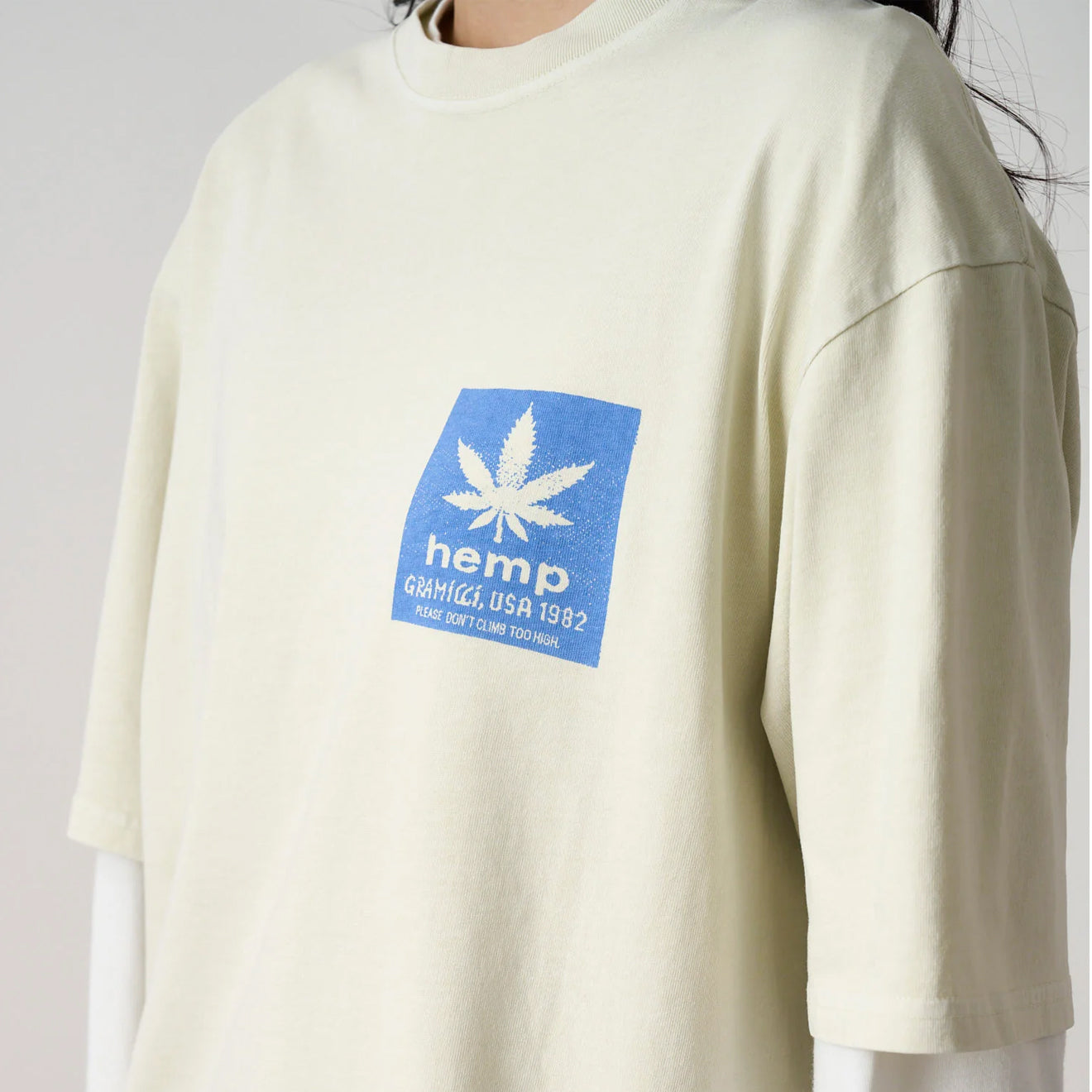 Gramicci Hemp Tee Natural Pigment - pam pam 