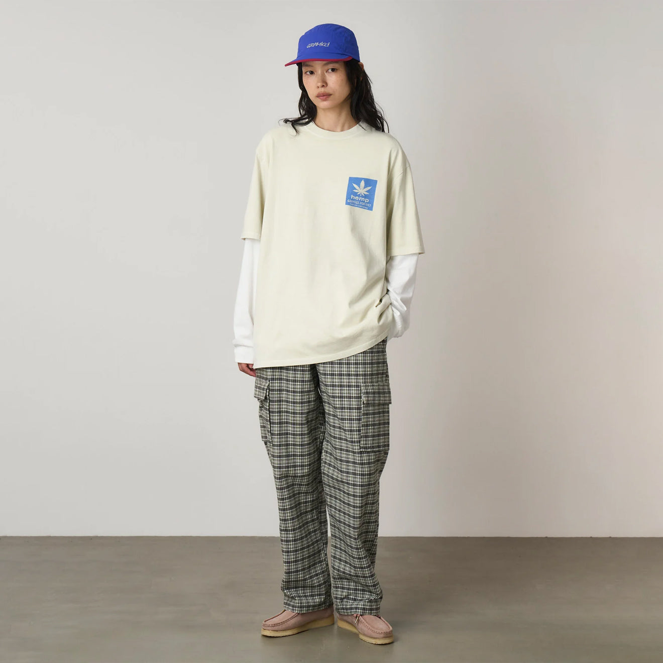 Gramicci Hemp Tee Natural Pigment - pam pam 