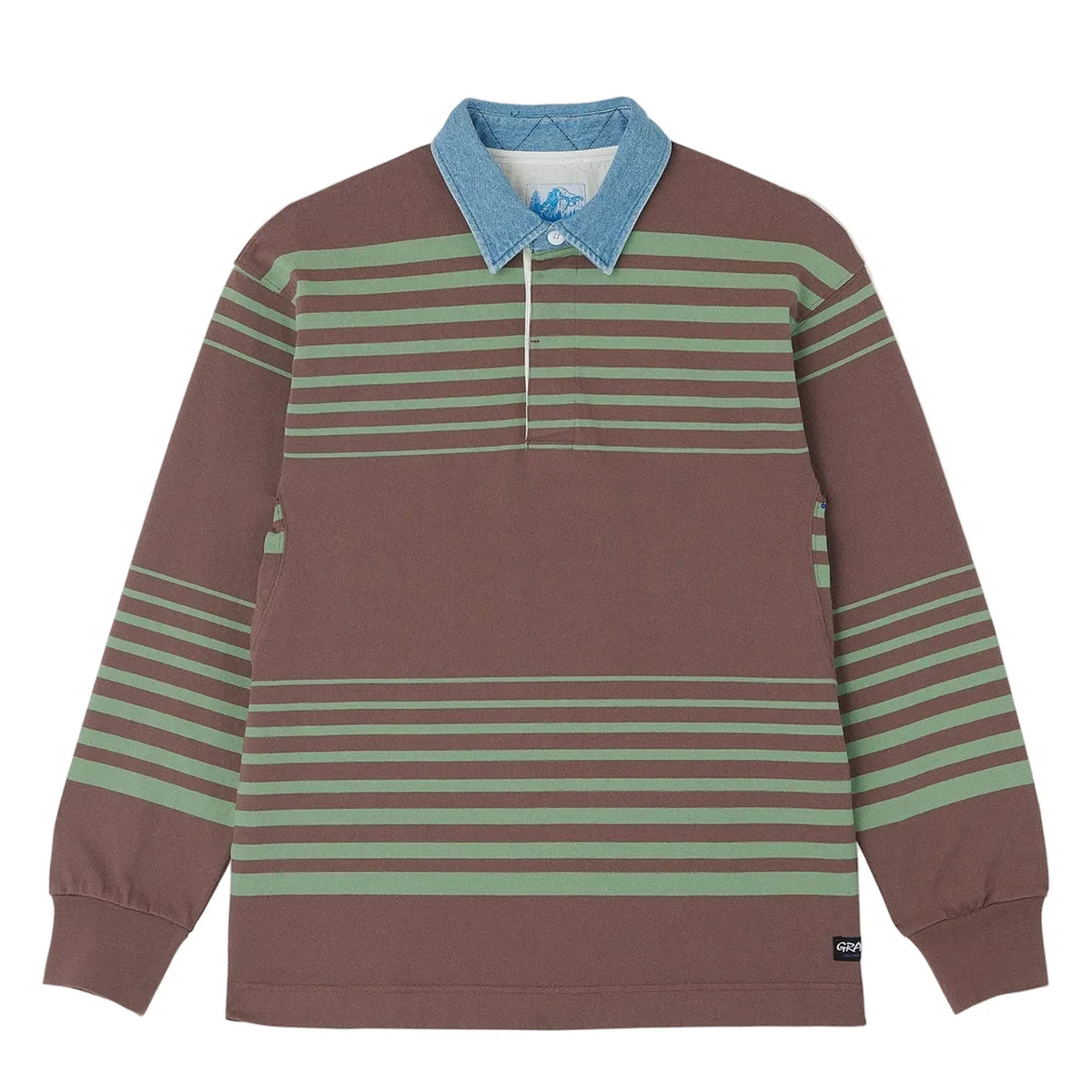 Gramicci Langdon Rugby Shirt Peppercorn