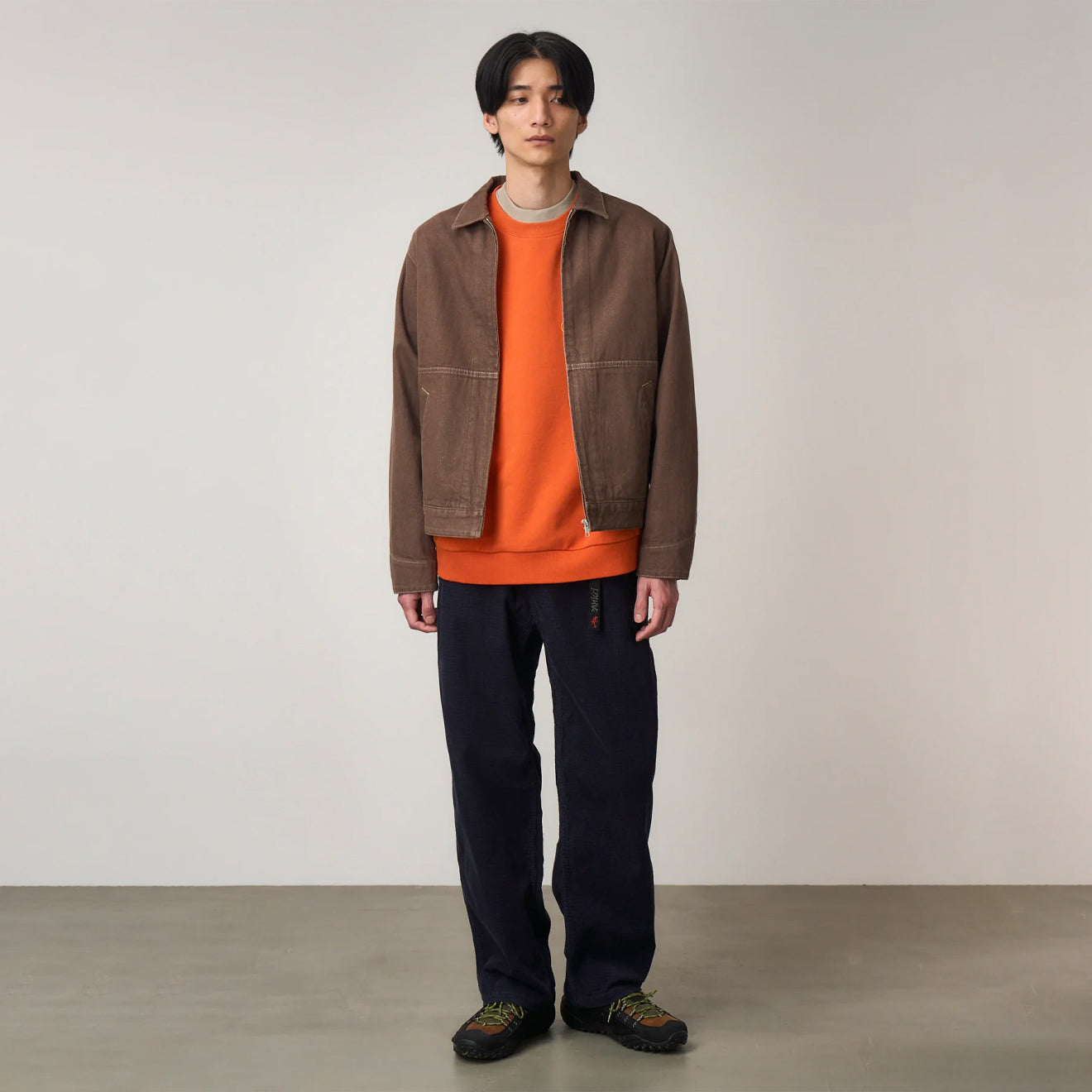 Gramicci O.G. Grid Check Jam Pant Double Navy - pam pam 