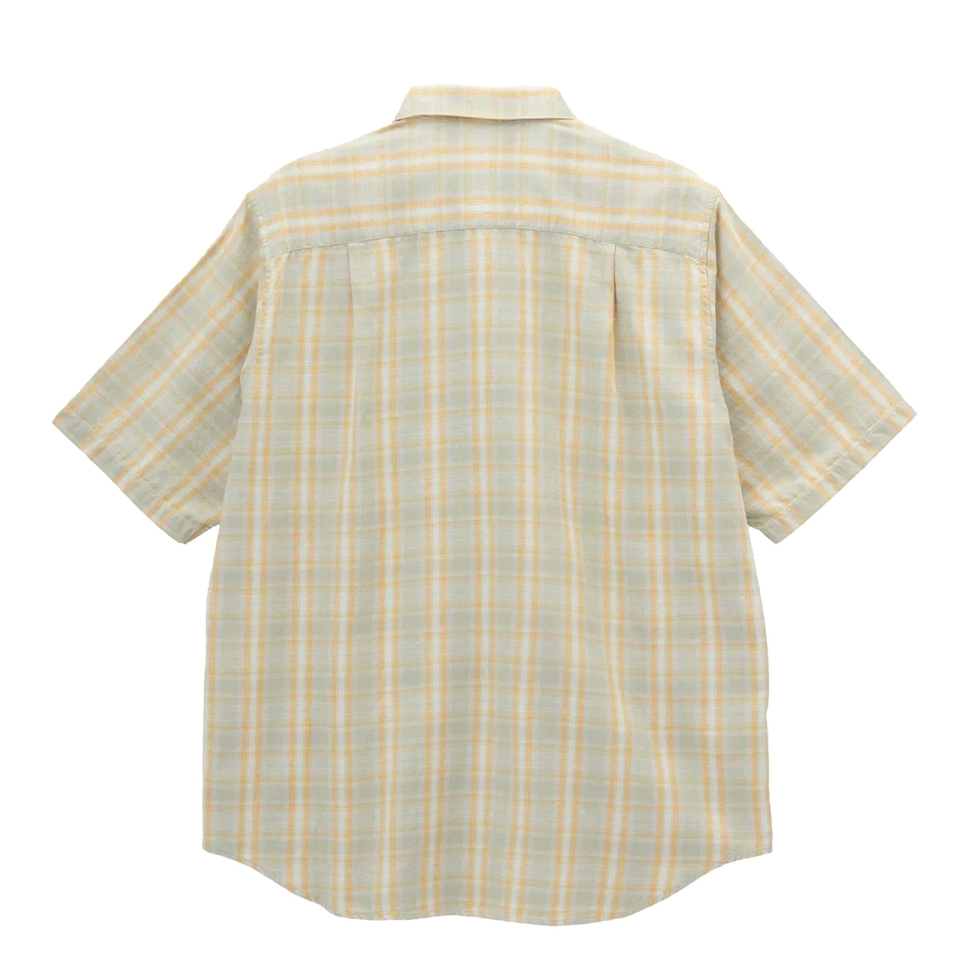 Gramicci S/S Checkered Ombre Shirt Mustard
