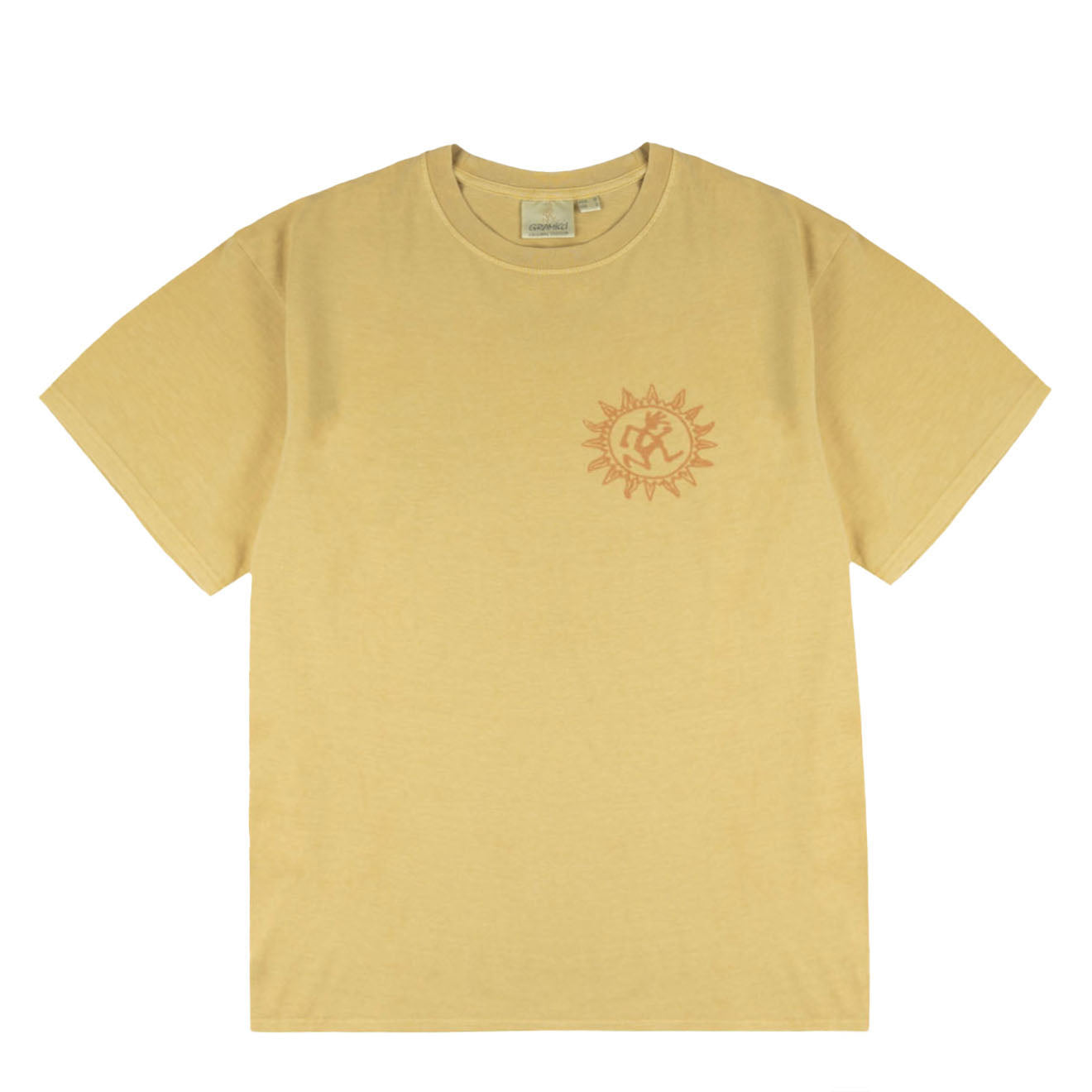 Gramicci Sun Tee Mustard Pigment - pam pam 