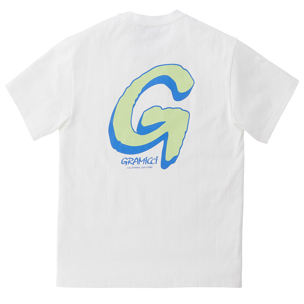 Gramicci Womens Big G-Logo T-Shirt White