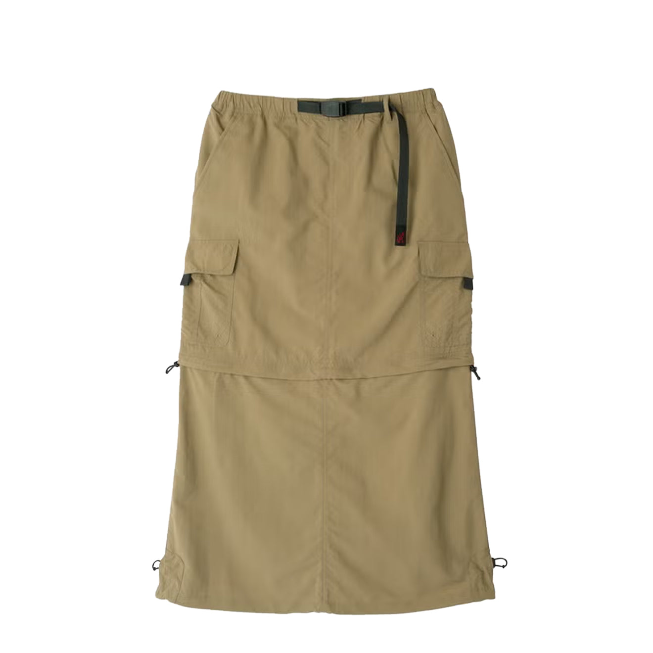 Gramicci Womens Convertible Cargo Skirt Khaki