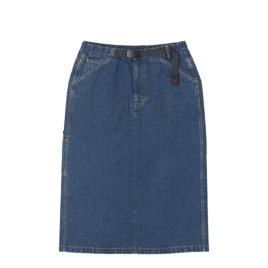 Gramicci Womens Denim Carpenter Skirt Stone