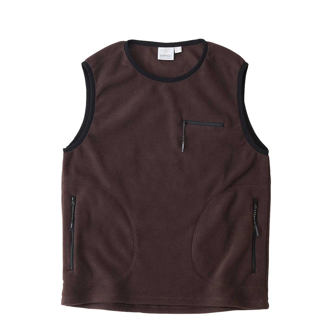 Gramicci Womens Thermal Fleece Pullover Tobacco - pam pam 