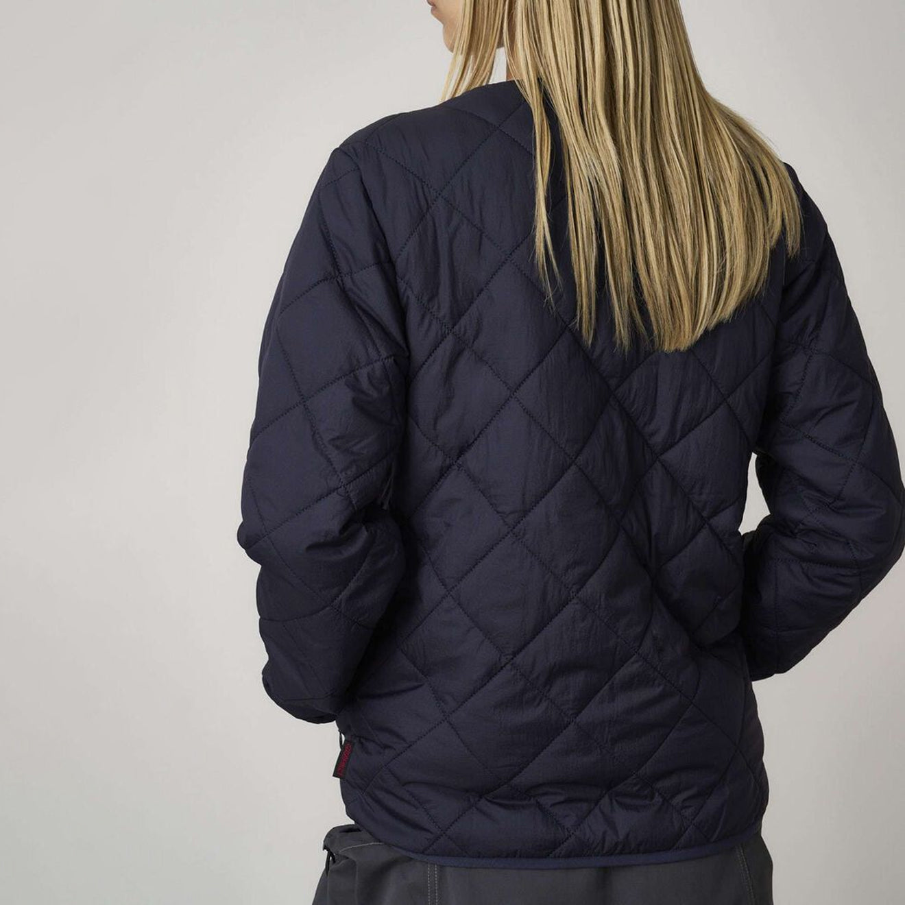 Gramicci Womens Thermal Insulation Quilted Jacket Navy - pam pam 