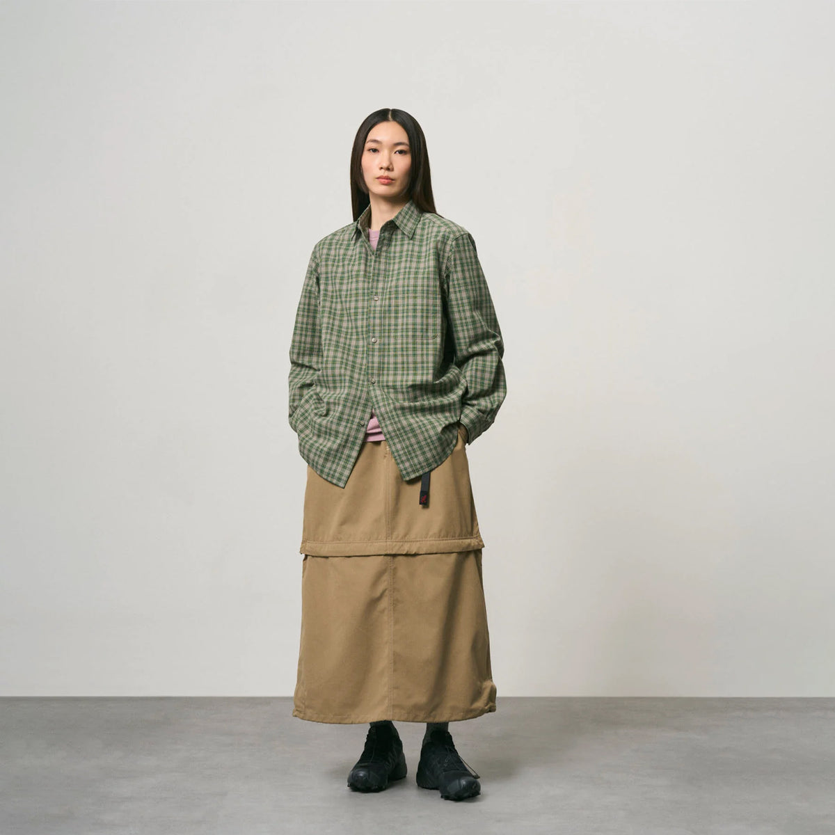 Gramicci Womens Wr Convertible Skirt Khaki