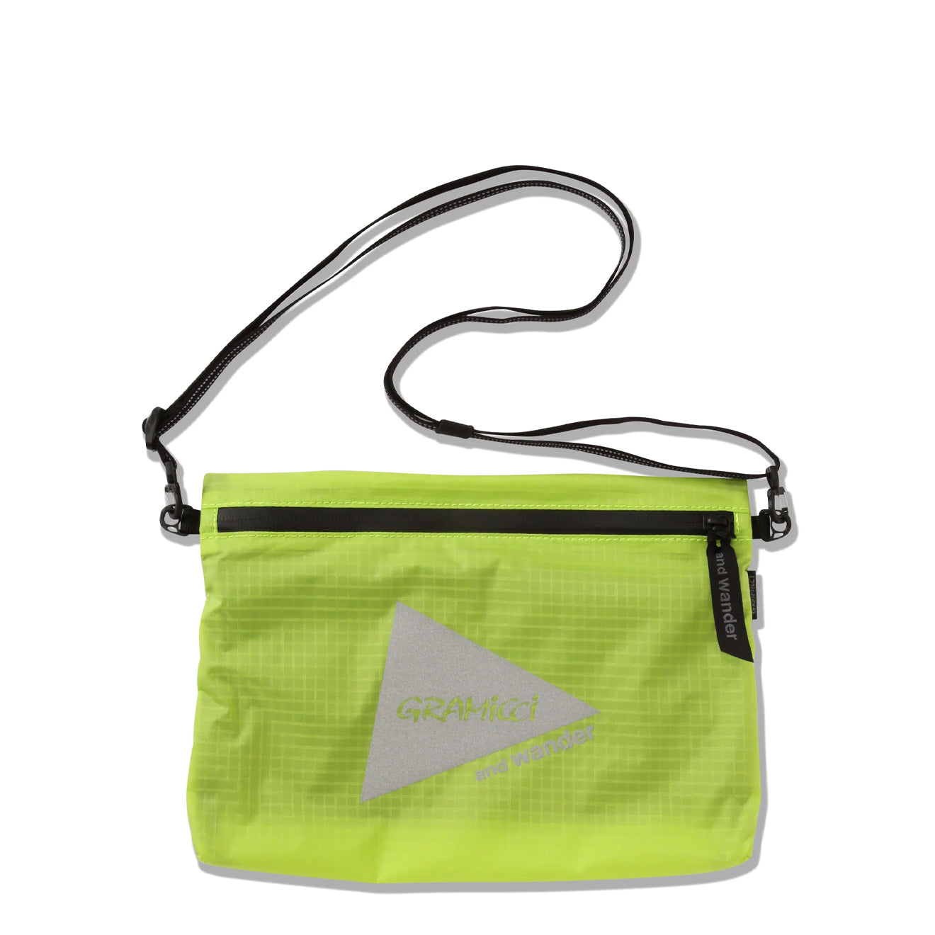 Gramicci x And Wander Nylon Sacoche Yellow - pam pam 