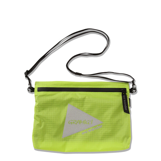 Gramicci x And Wander Nylon Sacoche Yellow - pam pam