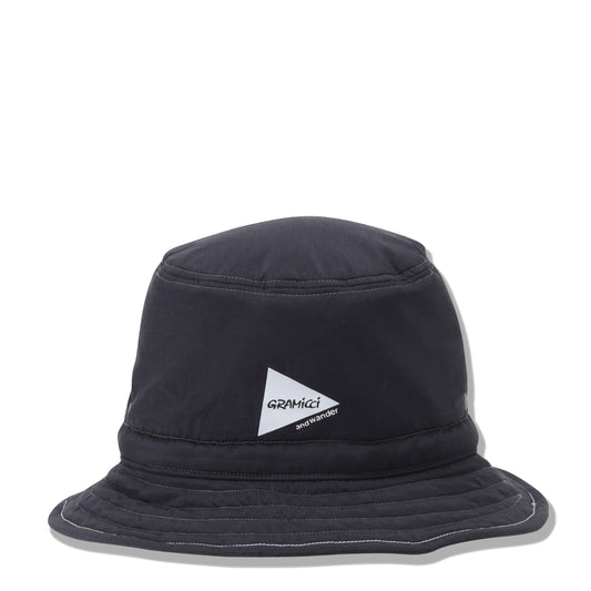 Gramicci x And Wander Padded Hat Black