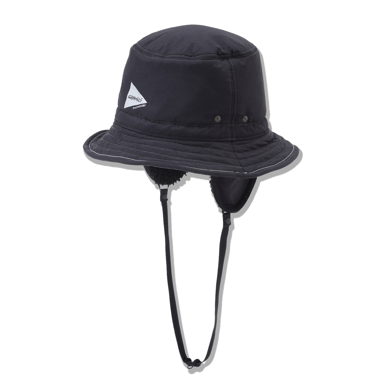 Gramicci x And Wander Padded Hat Black