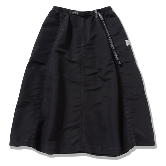 Gramicci x And Wander Ripstop Voyager Skirt Black