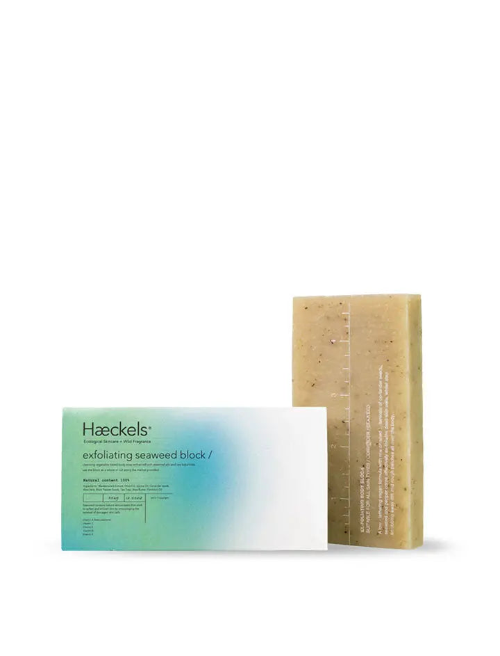 Haeckels Exfoliating Vegan Seaweed Block Large Haeckels