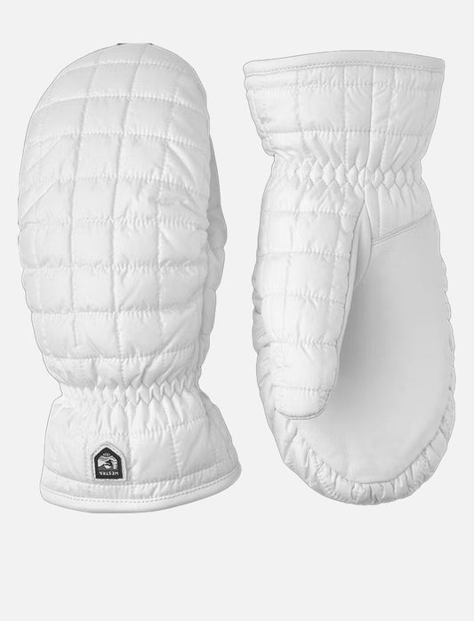 Hestra Moon Light Mitt Glove White Hestra