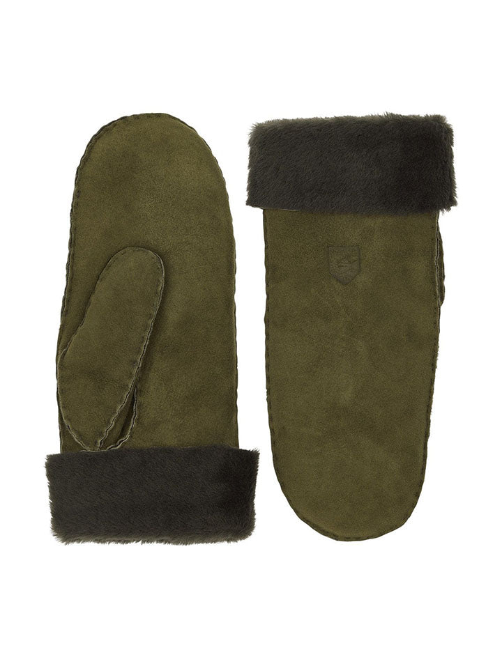 Hestra Sheepskin Mitt Green Hestra