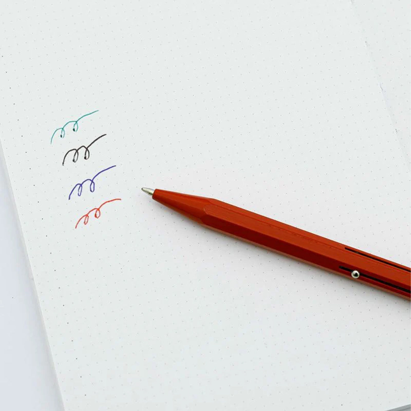 Hightide 4-Colour Ballpoint Pen Red - pam pam 