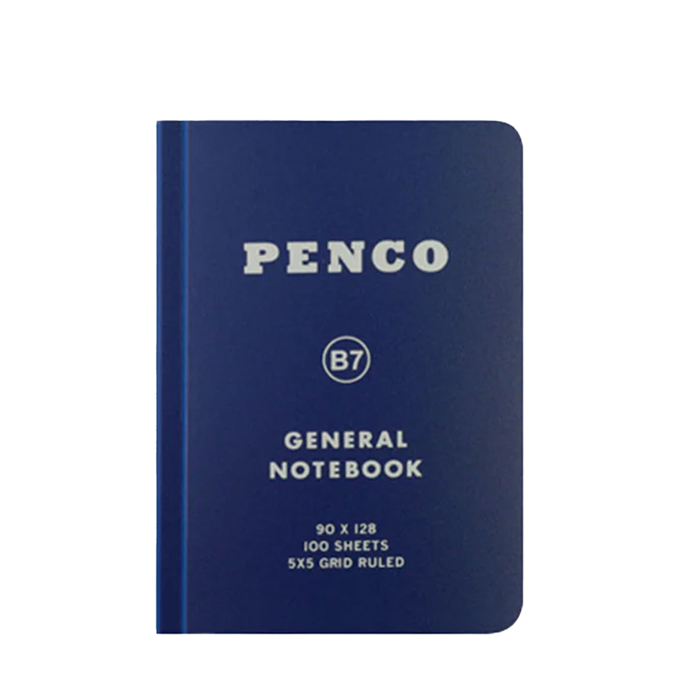 Hightide Penco Soft Notebook B7 Navy - pam pam 