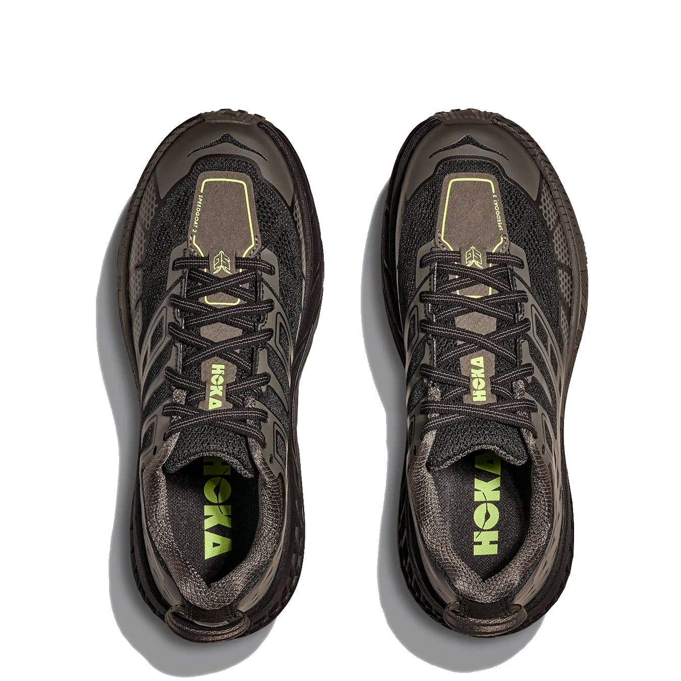 Hoka Speedgoat 2 Trainer Black / Asphalt Grey - pam pam 