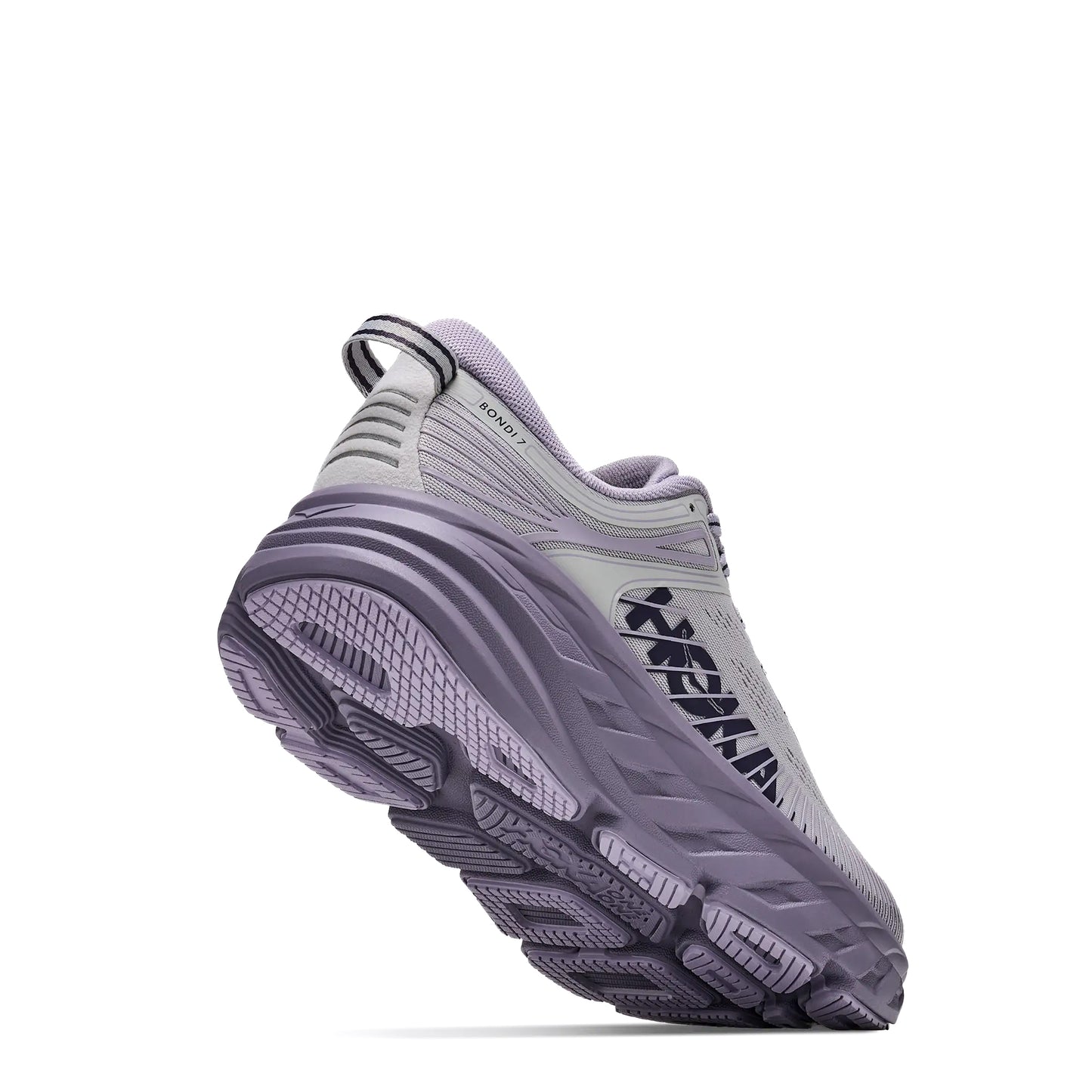 Hoka Womens Bondi 7 Trainer Stardust / Mellow Lilac