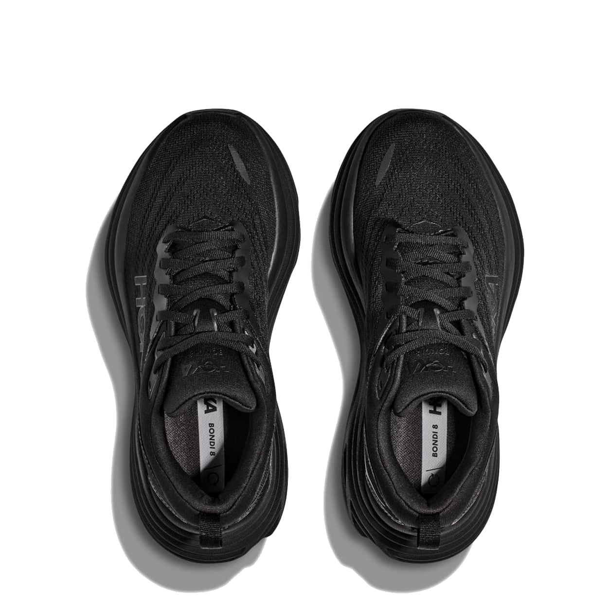 Hoka Womens Bondi 8 Trainer Black / Black