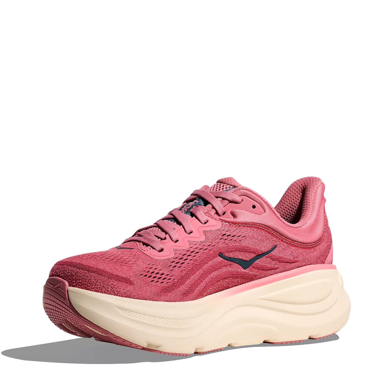 Hoka Womens Bondi 9 Trainer Lingonberry / Cranberry - pam pam 