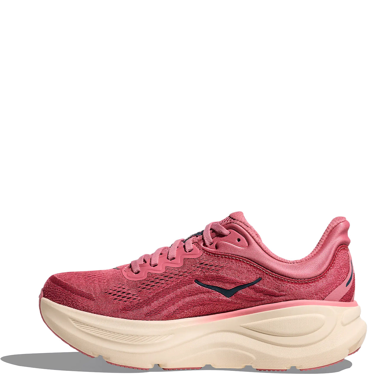Hoka Womens Bondi 9 Trainer Lingonberry / Cranberry - pam pam 