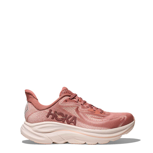 Hoka Womens Clifton 10 Trainer Blush / Rose Latte - pam pam
