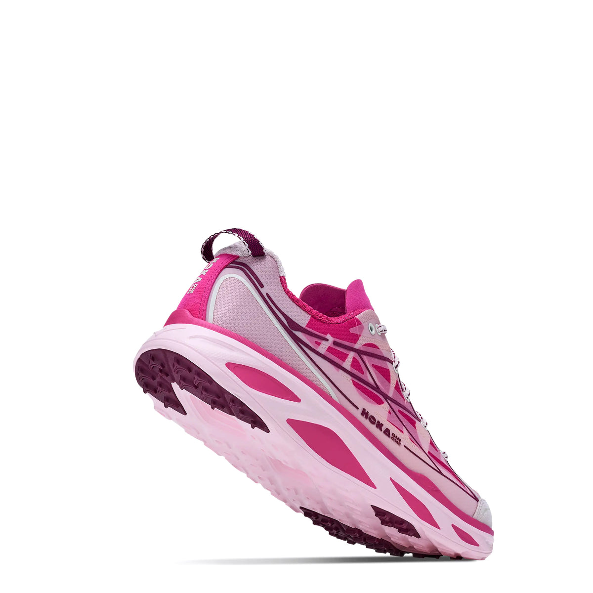 Hoka Womens Huaka Pro Trainer Rose Latte / Pink Punch