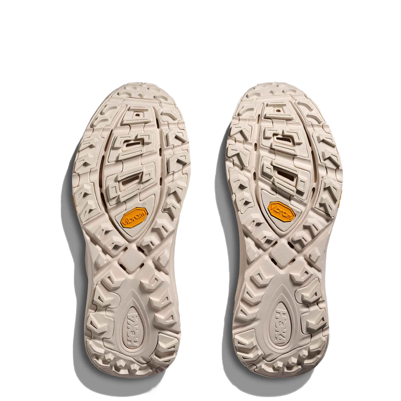 Hoka Womens Mafate Three2 Trainer Grid Rose Cream / Stucco - pam pam 