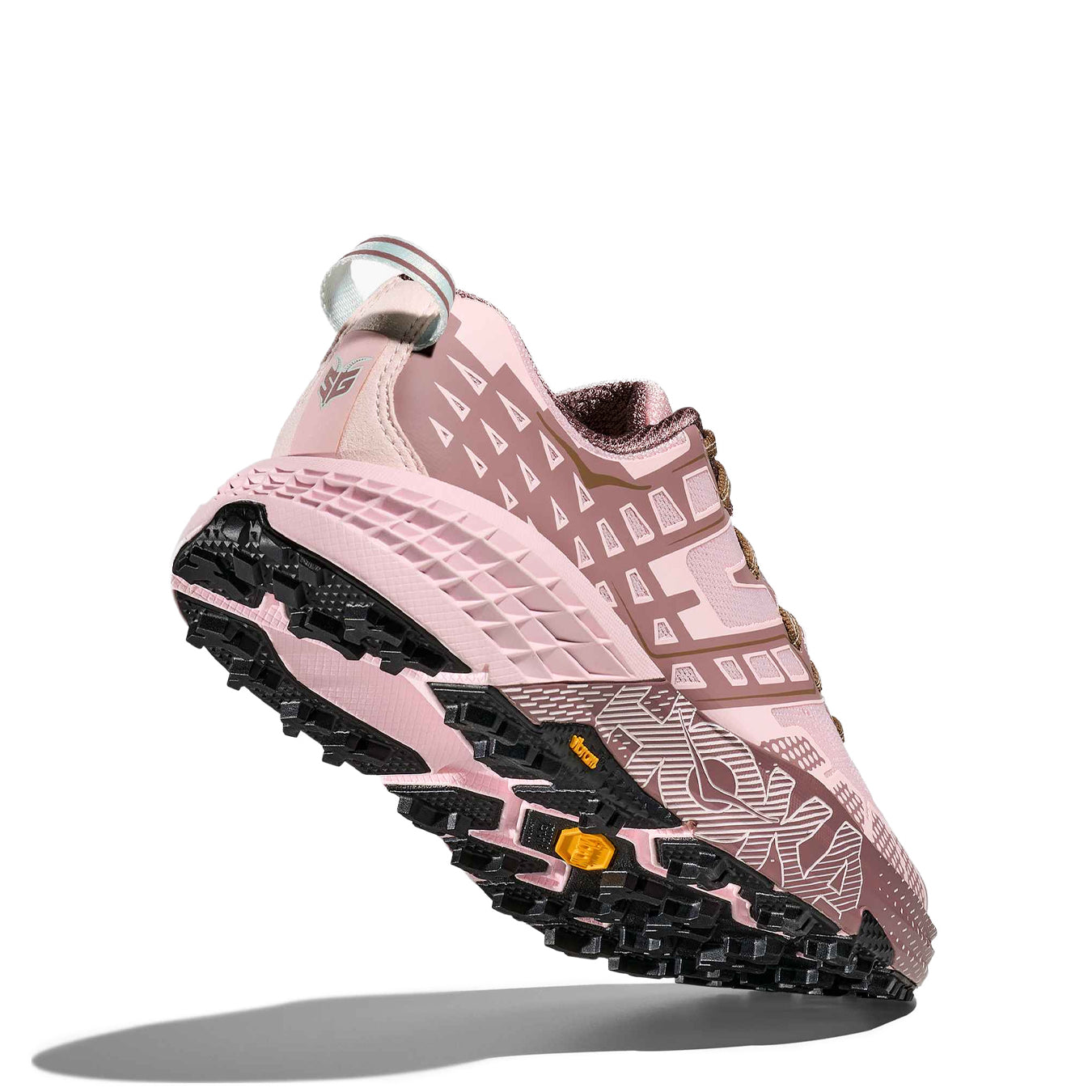 Hoka Womens Speedgoat 2 Trainer Carnation / Classic Mauve - pam pam 