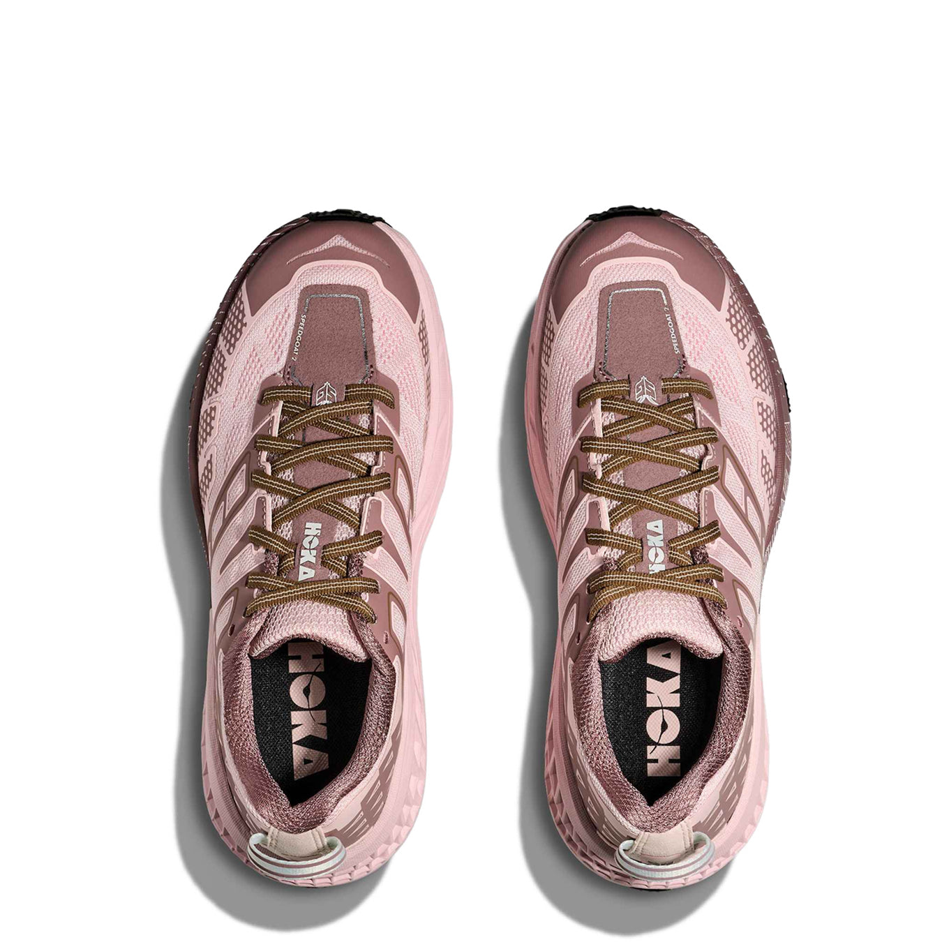 Hoka Womens Speedgoat 2 Trainer Carnation / Classic Mauve - pam pam 