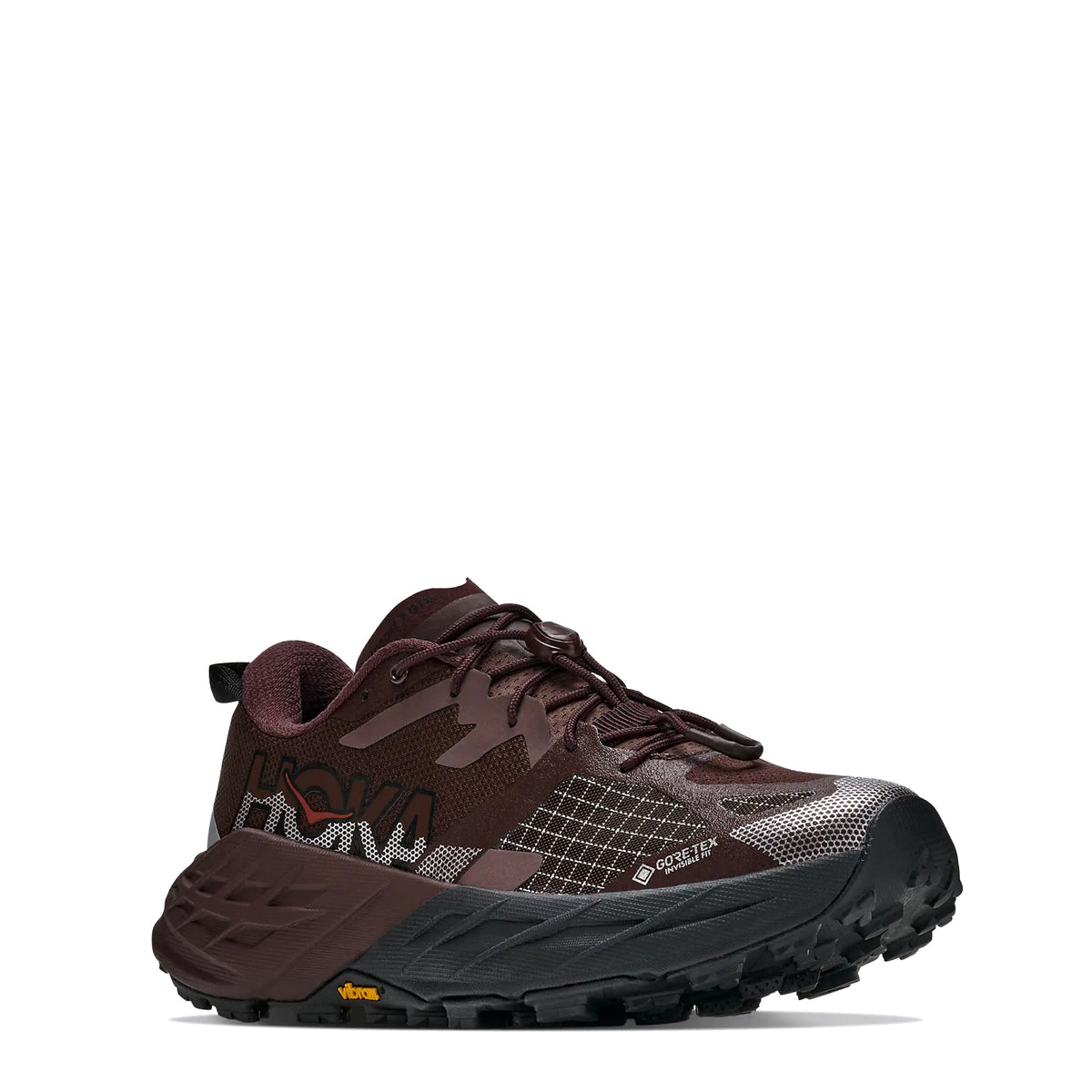 Hoka Womens Speedgoat 7 GTX Trainer Deep Mauve / Black