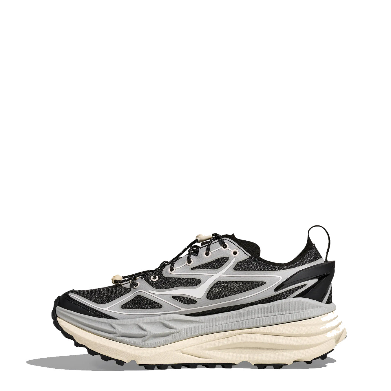 Hoka Womens Stinson 7 Trainer Stellar Grey / Eggshell