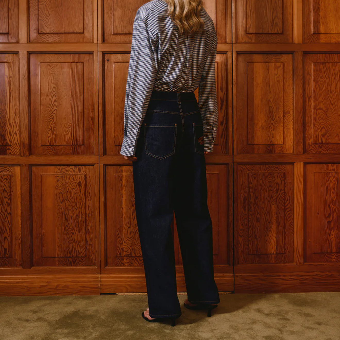 House of Sunny 13 Oz Straight Leg Denim Indigo - pam pam 