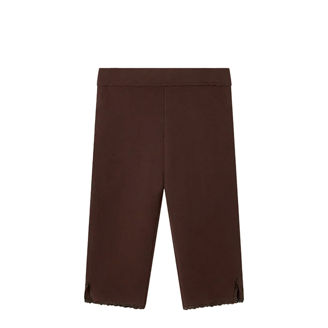 House of Sunny Classic Capri Pants Coffee