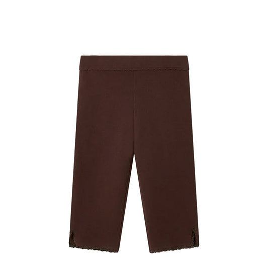 House of Sunny Classic Capri Pants Coffee