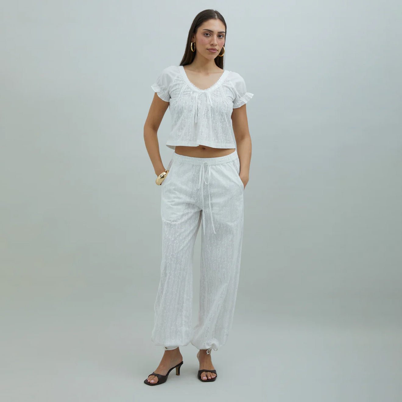 House of Sunny Sea Breeze Pant Ivory