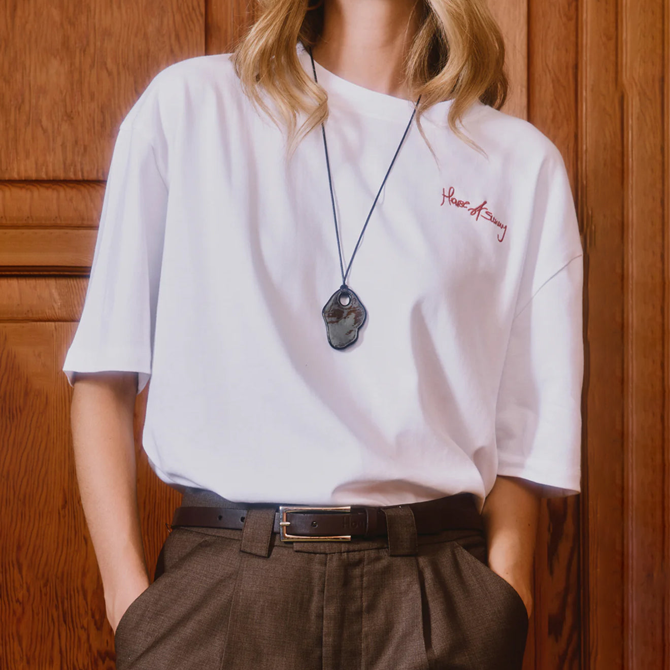 House of Sunny Sunny Side Up Tee Milk - pam pam 