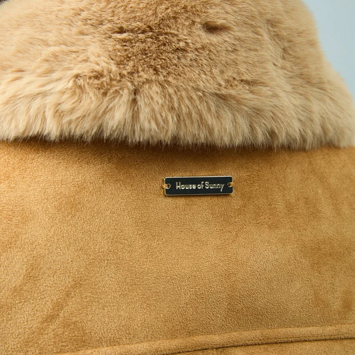 House of Sunny Womens Dolly Coat Sand Beige