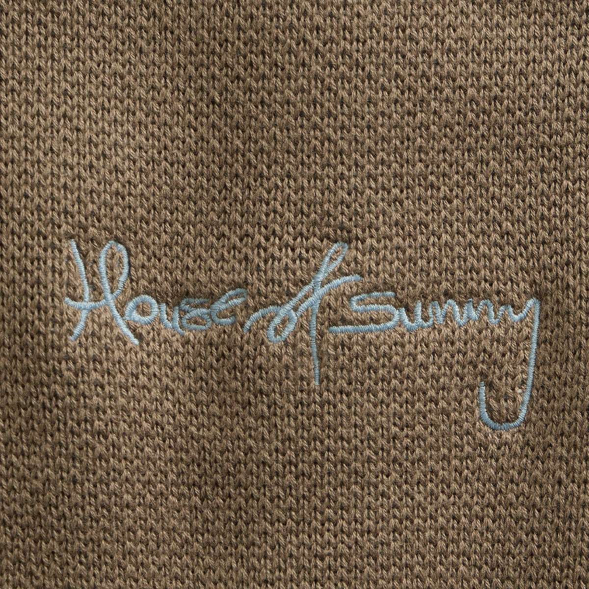 House of Sunny Womens Fairaisle Tripper Cardigan Light Brown