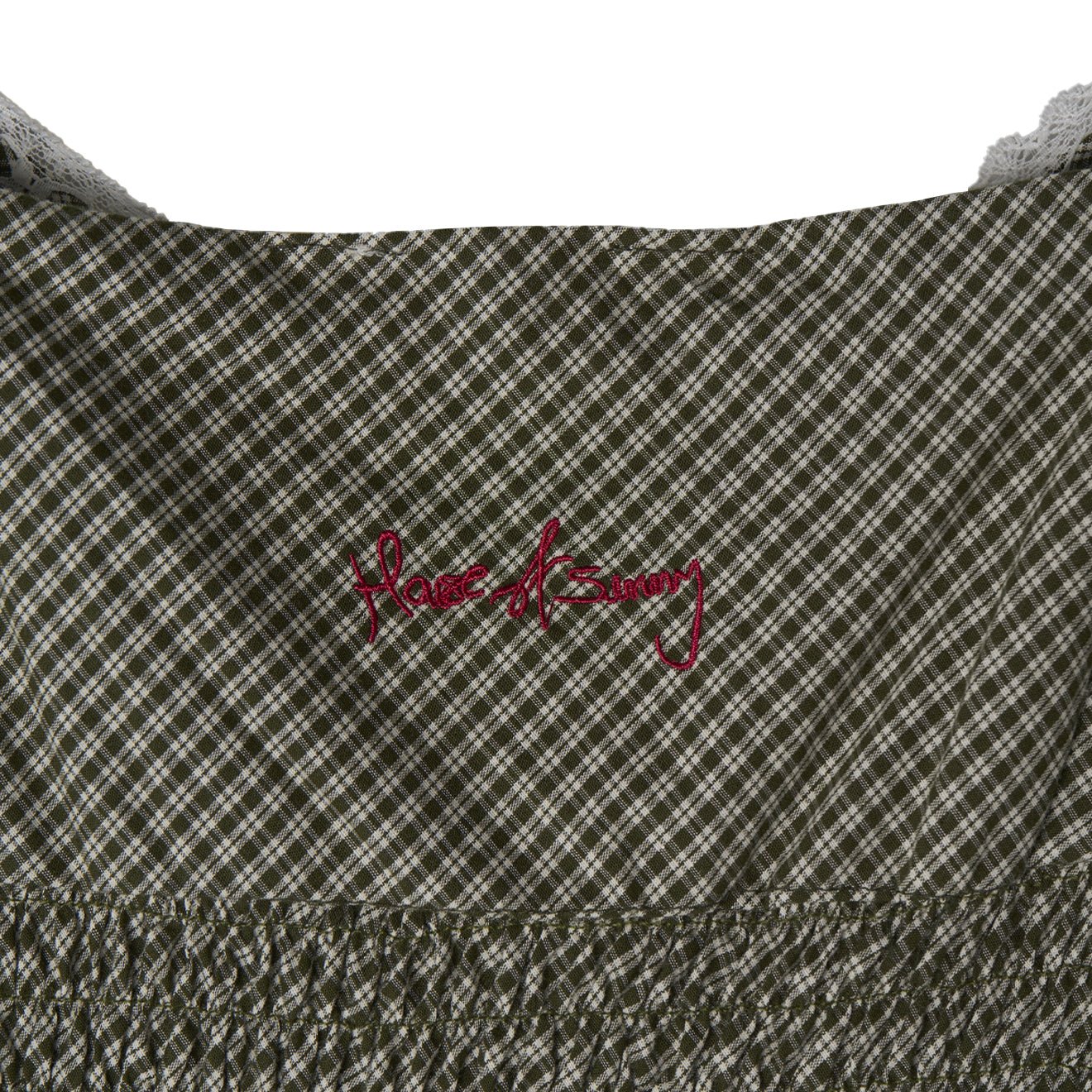 House of Sunny Womens Gingham Balloon Cami Dress Multi Check