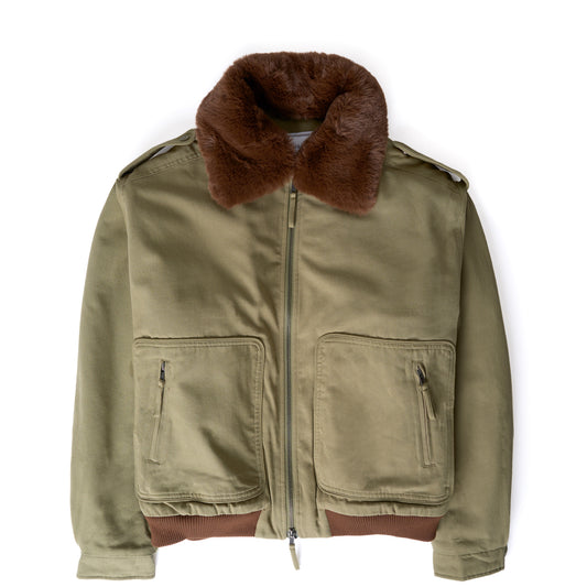 House of Sunny Womens MA1 Cruise Jacket Khaki